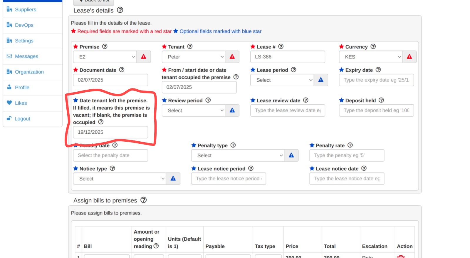 Property Management Billing Guide